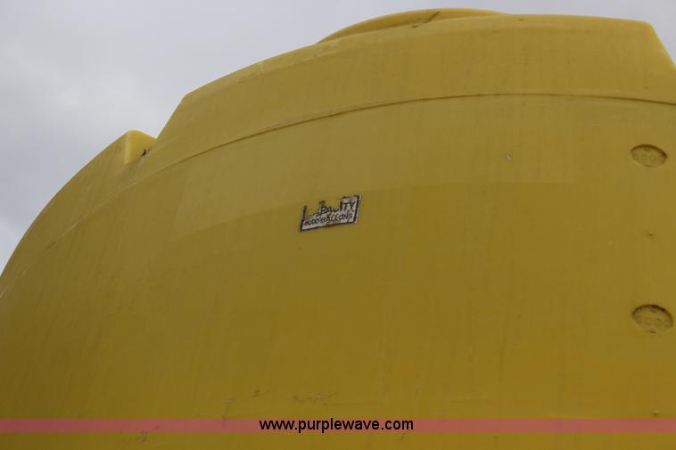 image for item BC9174 6,000 gallon poly tank