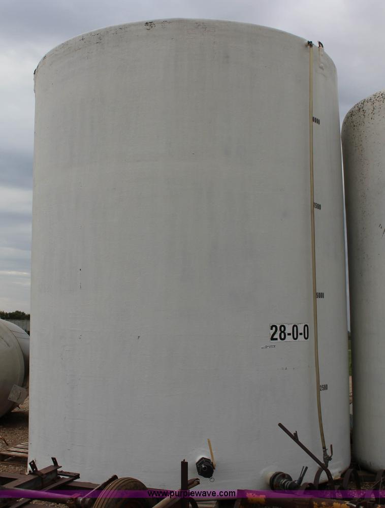image for item BC9176 Approximately 12,500 gallon fiberglass tank
