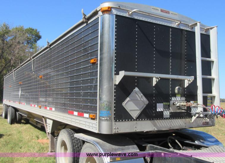 image for item I1905 2005 Timpte Super Hopper 55H double hopper grain trailer