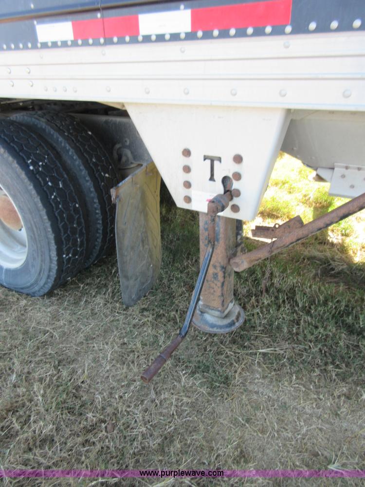 image for item I1905 2005 Timpte Super Hopper 55H double hopper grain trailer