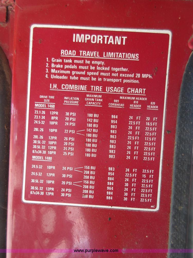 image for item I1920 1982 International 1460 RWA combine