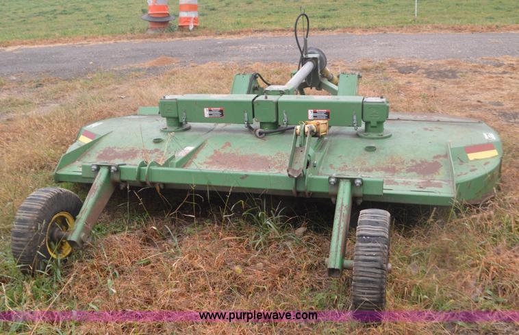 image for item I6360 John Deere MX10 rotary mower