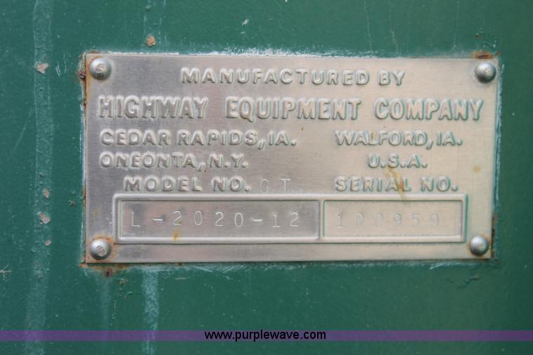 image for item J1410 1984 International fertilizer spreader truck