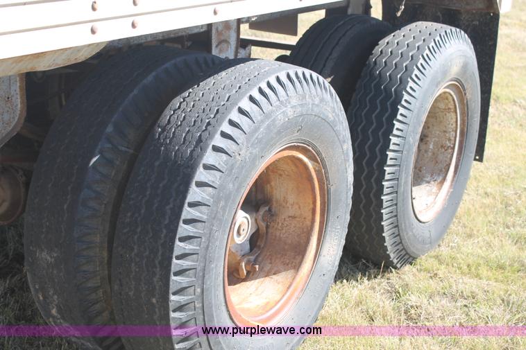 image for item J1412 1973 Timpte double hopper bottom grain trailer