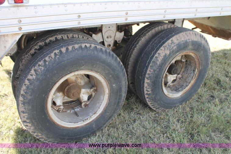 image for item J1412 1973 Timpte double hopper bottom grain trailer