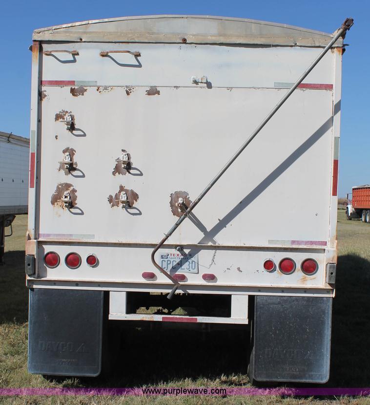 image for item J1413 1973 Timpte double hopper grain trailer