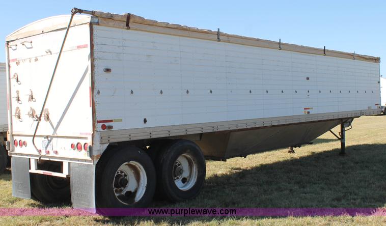 image for item J1413 1973 Timpte double hopper grain trailer