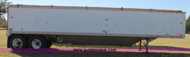 image for item J1413 1973 Timpte double hopper grain trailer