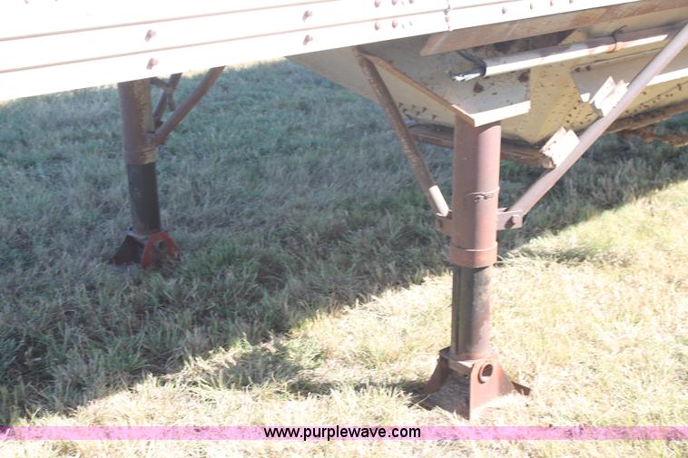 image for item J1413 1973 Timpte double hopper grain trailer