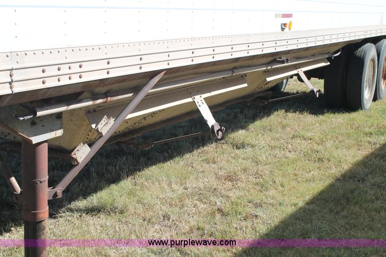 image for item J1413 1973 Timpte double hopper grain trailer