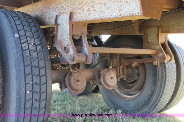 image for item J1413 1973 Timpte double hopper grain trailer