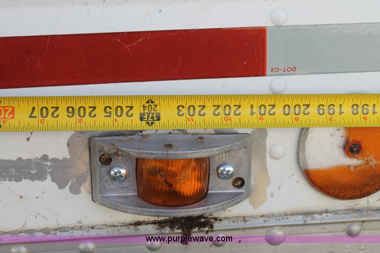 image for item J1413 1973 Timpte double hopper grain trailer