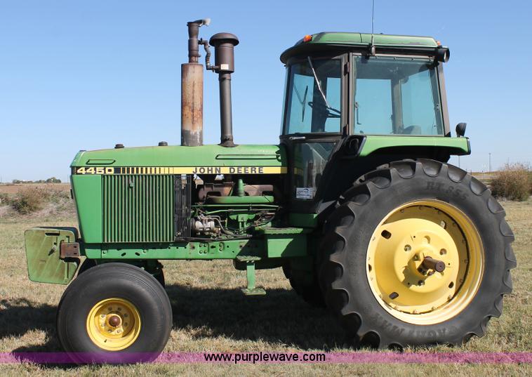 image for item J1414 1988 John Deere 4450 tractor