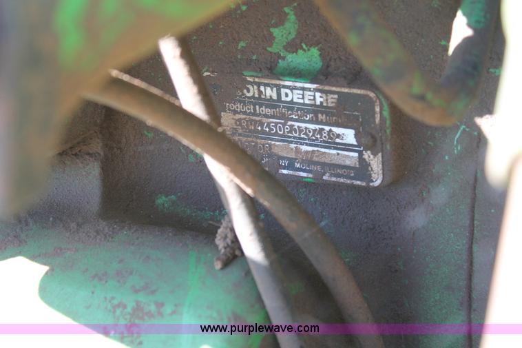 image for item J1414 1988 John Deere 4450 tractor