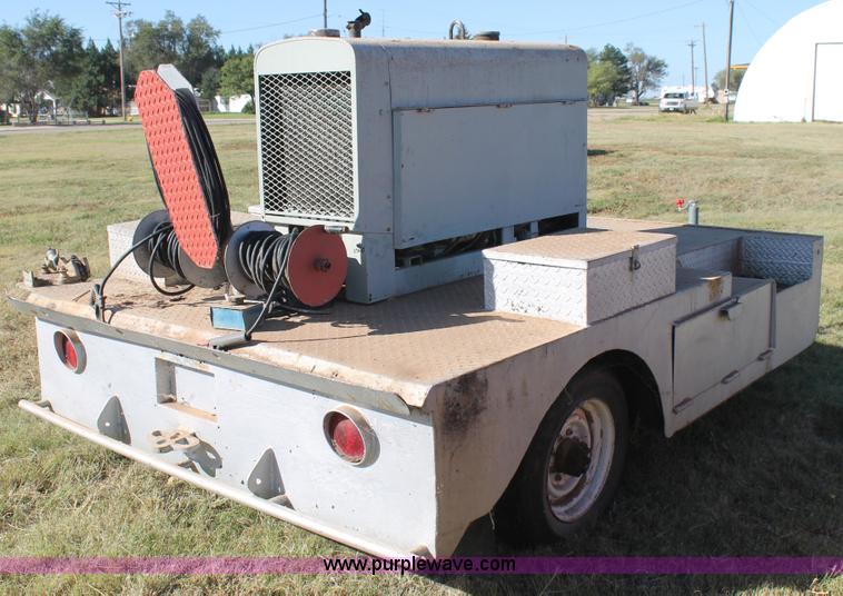 image for item J1423 Shop built welding trailer