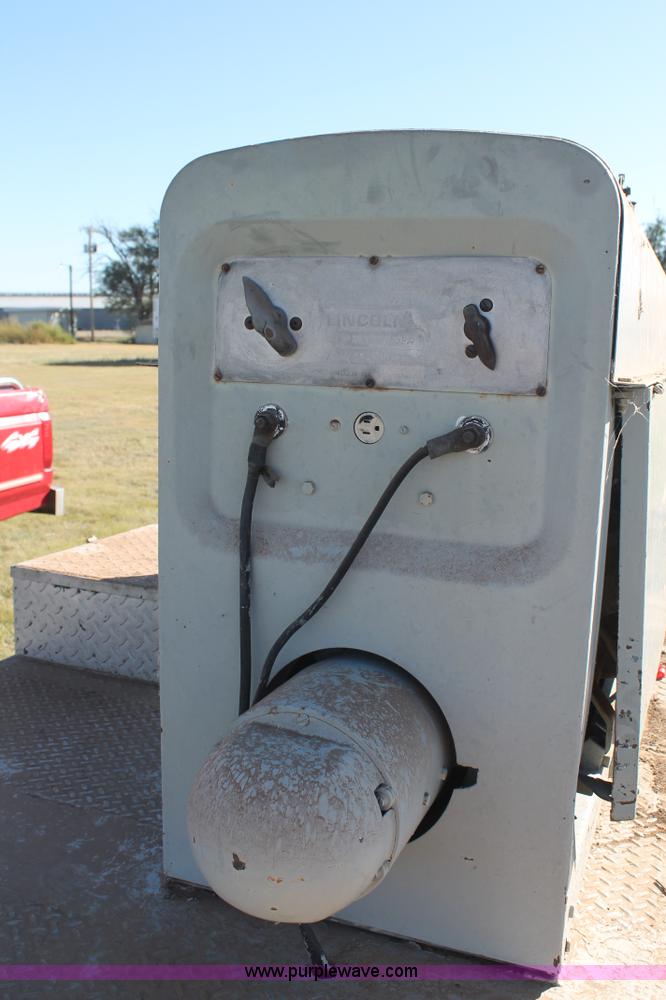 image for item J1423 Shop built welding trailer