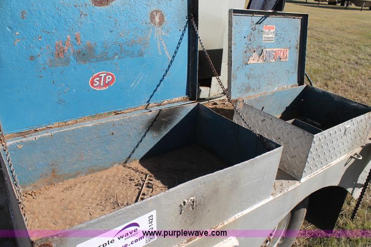 image for item J1423 Shop built welding trailer
