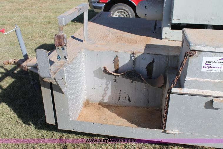 image for item J1423 Shop built welding trailer