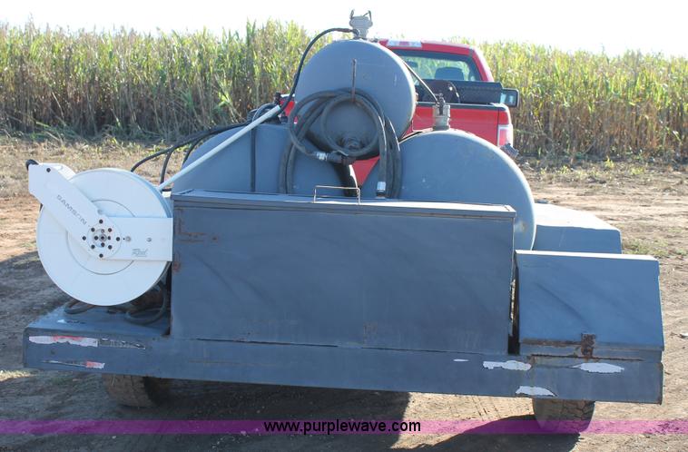 image for item J1427 Shop built oil vac trailer