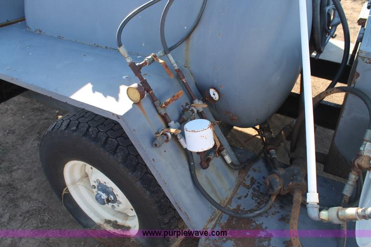 image for item J1427 Shop built oil vac trailer