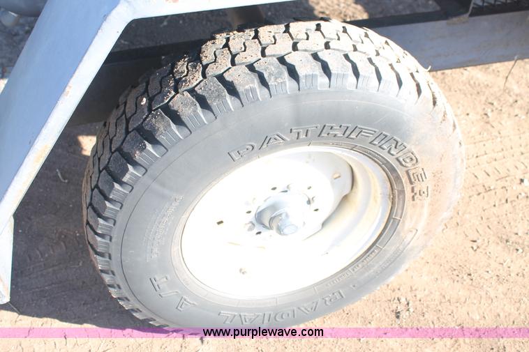 image for item J1427 Shop built oil vac trailer