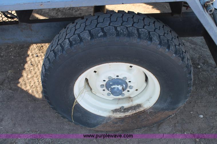 image for item J1427 Shop built oil vac trailer