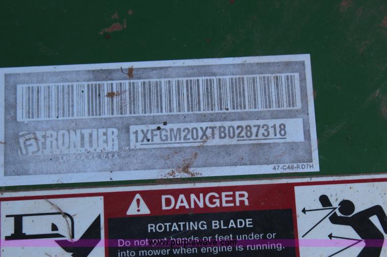 image for item J4299 Frontier GM2084R rotary mower