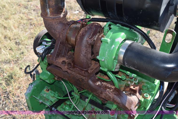 image for item J8496 John Deere four cylinder diesel irrigation engine