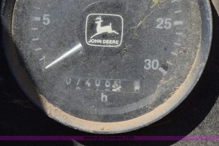 image for item J8496 John Deere four cylinder diesel irrigation engine