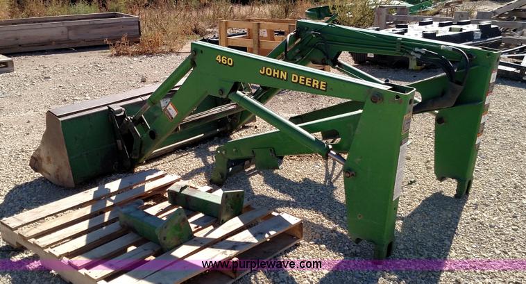 image for item K1225 John Deere 460 loader