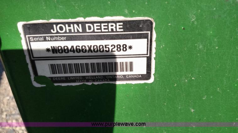 image for item K1225 John Deere 460 loader