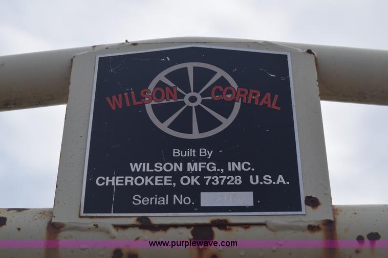 image for item K4883 Wilson portable corral