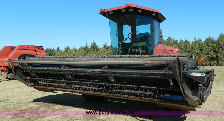 image for item K8208 1997 MacDon 9300 self-propelled windrower