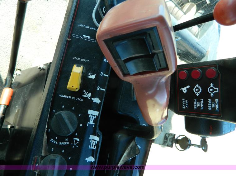 image for item K8208 1997 MacDon 9300 self-propelled windrower