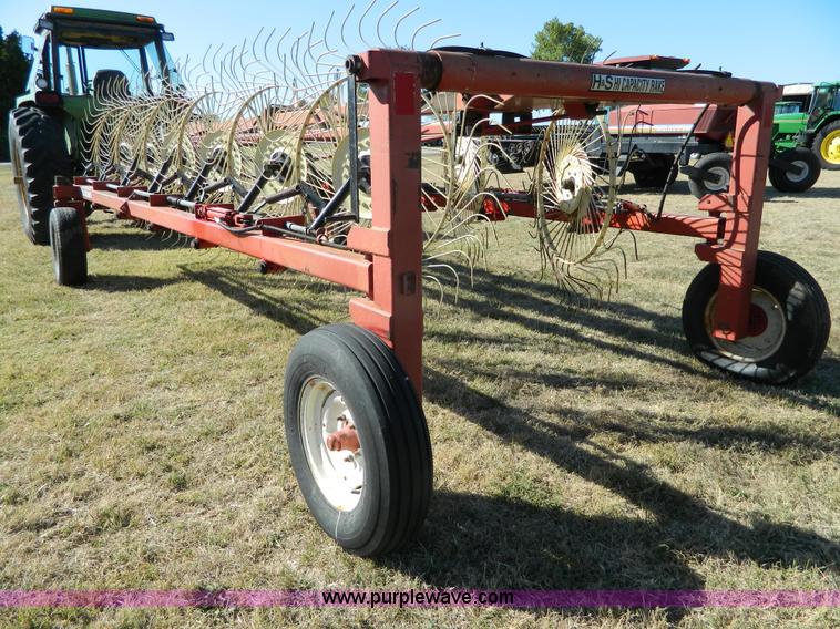 image for item K8211 H&S BF124C hi-capacity hay rake