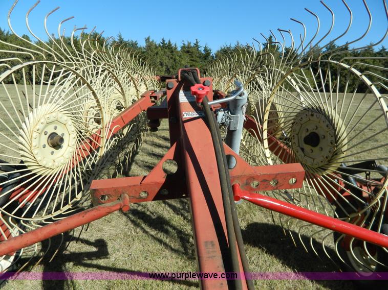 image for item K8211 H&S BF124C hi-capacity hay rake