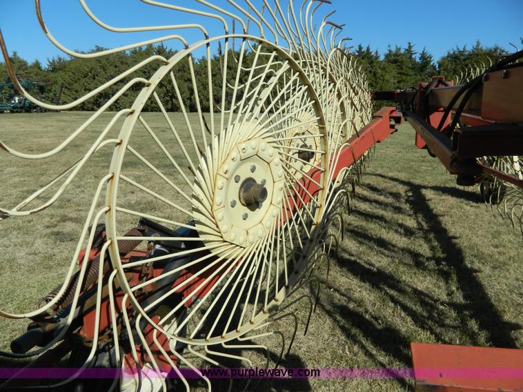 image for item K8211 H&S BF124C hi-capacity hay rake