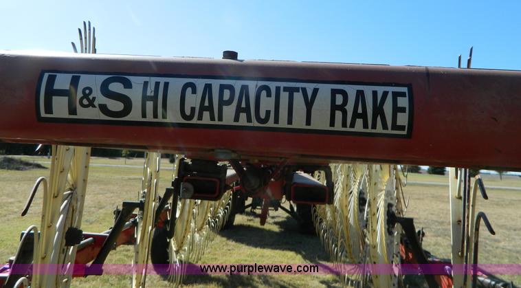 image for item K8211 H&S BF124C hi-capacity hay rake