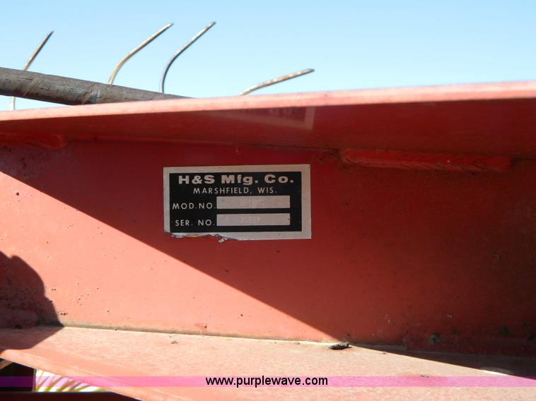 image for item K8211 H&S BF124C hi-capacity hay rake