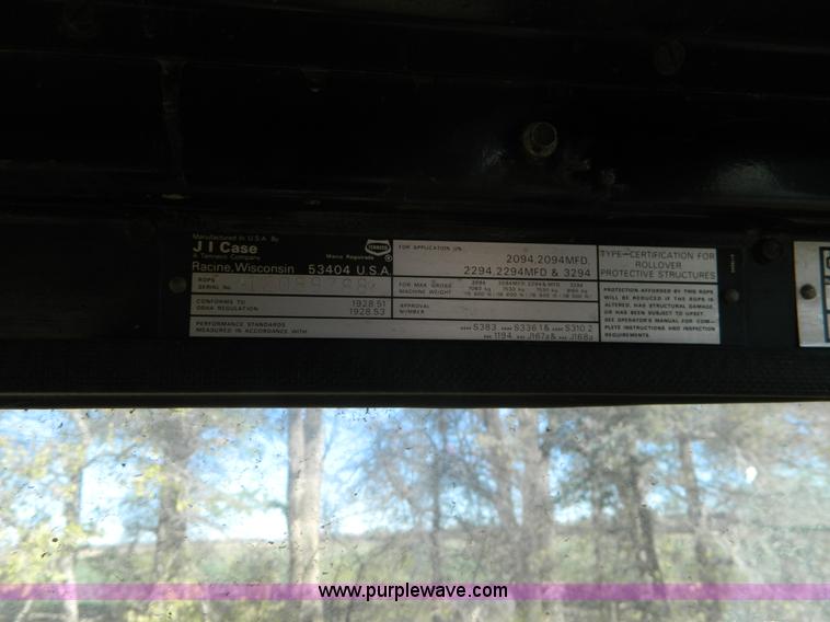 image for item K8237 Case IH 3294 MFWD tractor