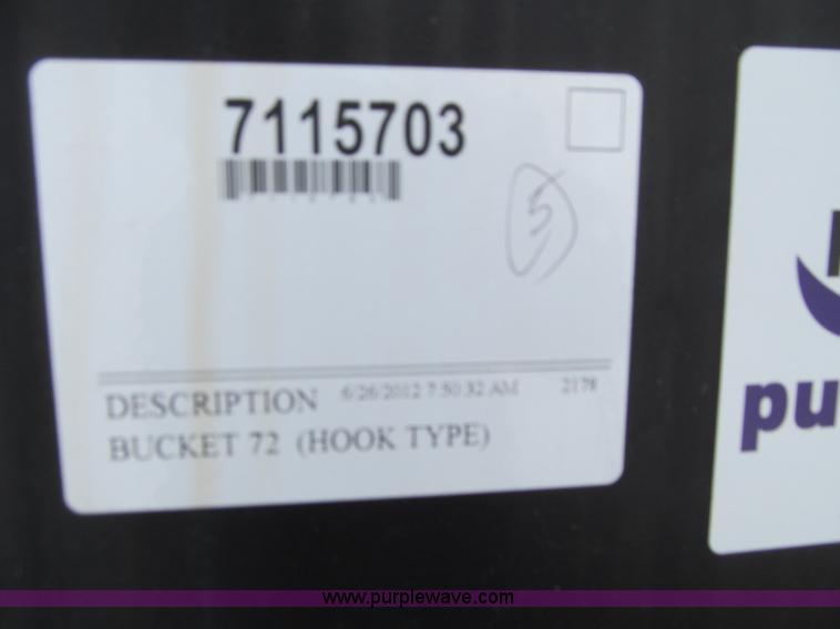 image for item L1771 72" loader bucket