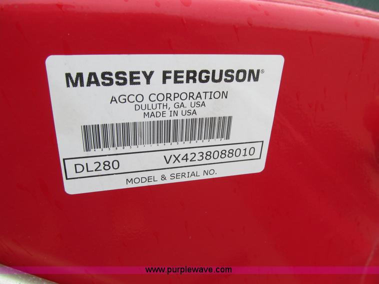 image for item L1789 Massey-Ferguson DL280 loader