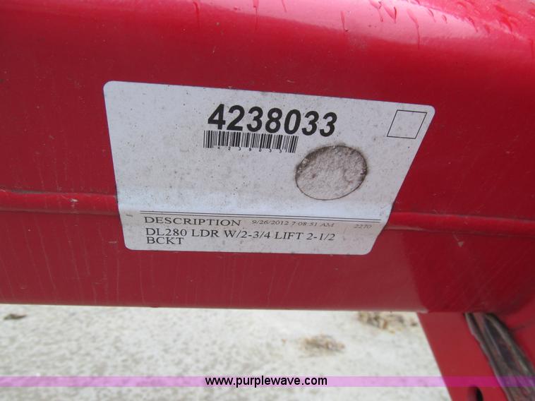 image for item L1790 Massey-Ferguson DL280 loader