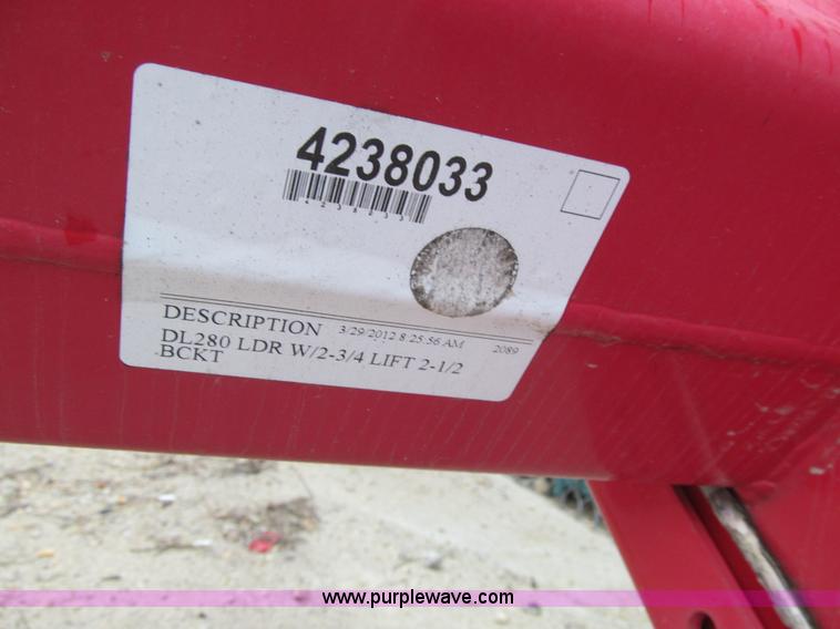 image for item L1791 Massey-Ferguson DL280 loader