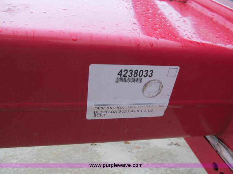 image for item L1792 Massey-Ferguson DL280 loader