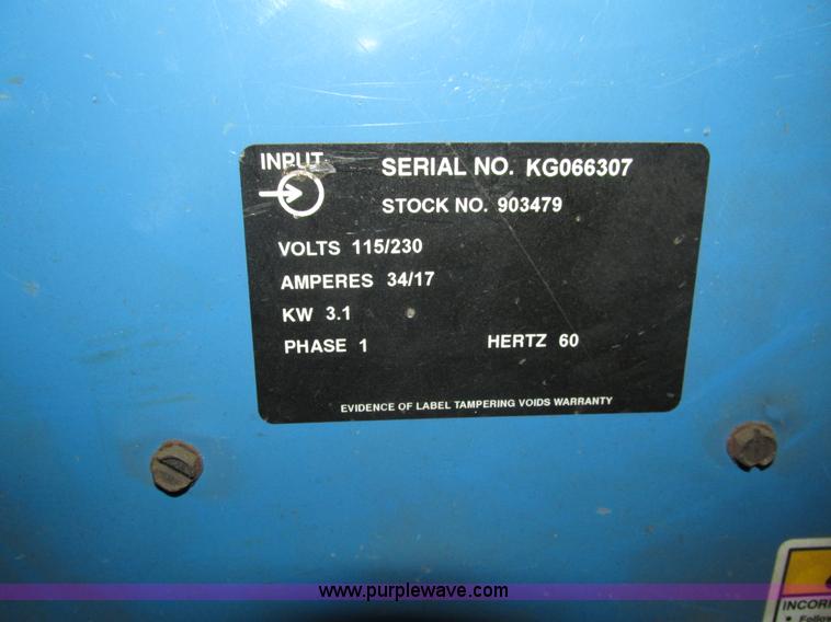 image for item AV9059 Miller Spectrum 300 plasma cutter