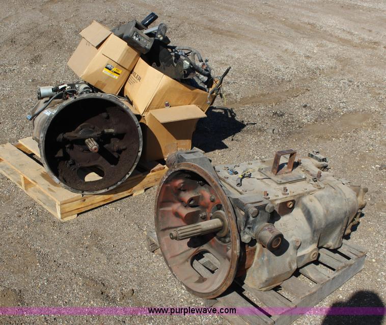 image for item BC9177 (2) Eaton Fuller Autoshift 18 speed transmission