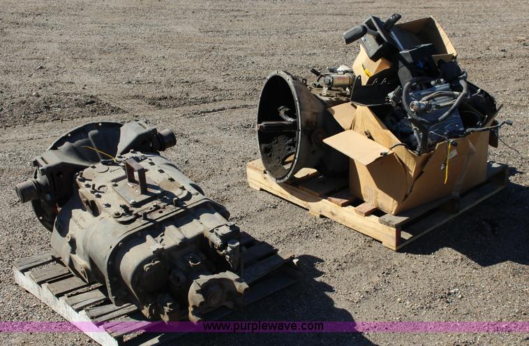 image for item BC9177 (2) Eaton Fuller Autoshift 18 speed transmission