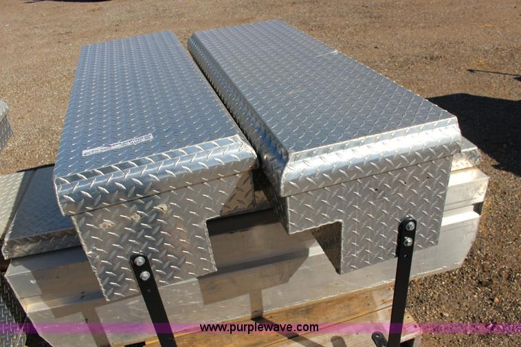 image for item BC9182 (7) assorted WeatherGuard aluminum truck toolboxes