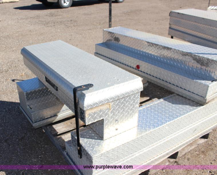 image for item BC9183 (7) assorted WeatherGuard aluminum truck toolboxes